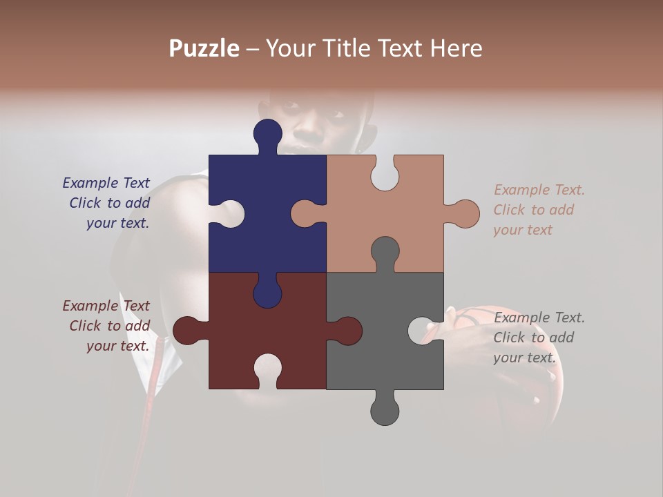 Player Man Human PowerPoint Template