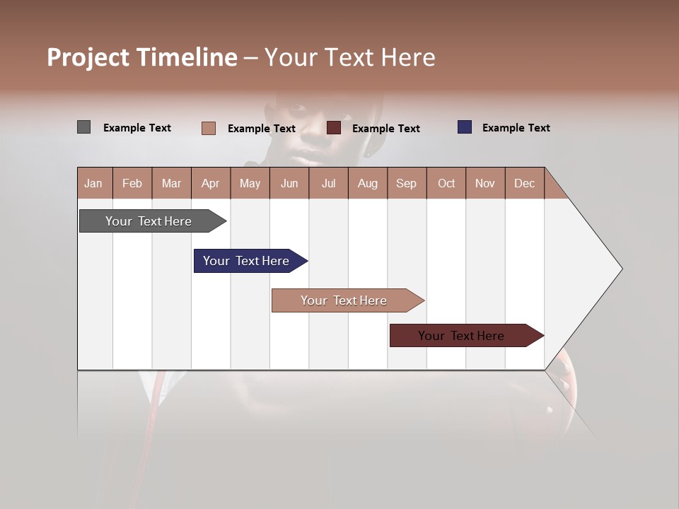 Player Man Human PowerPoint Template