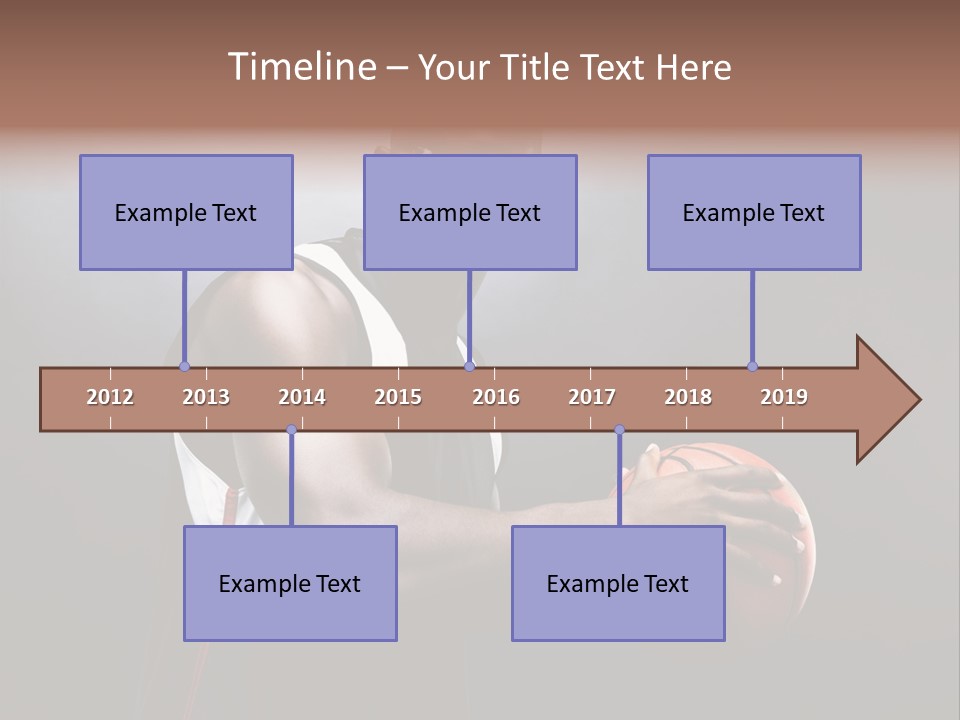 Player Man Human PowerPoint Template