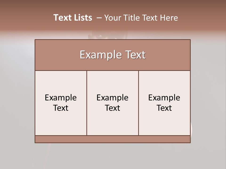 Player Man Human PowerPoint Template