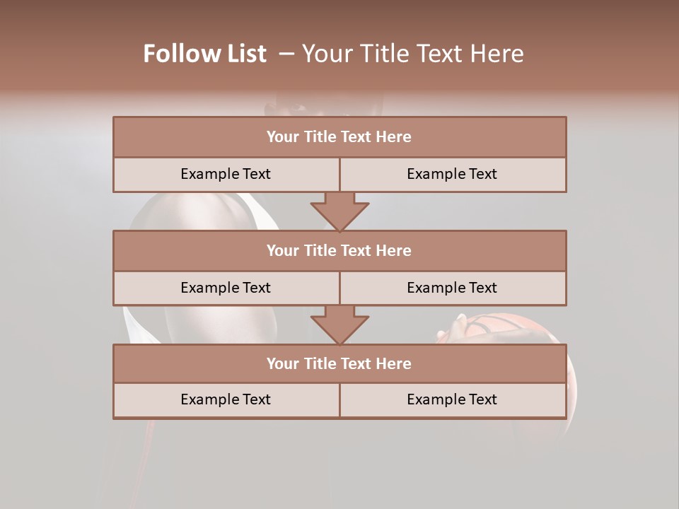 Player Man Human PowerPoint Template
