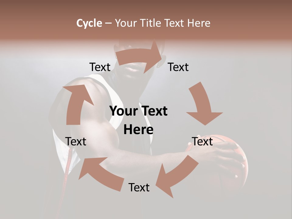 Player Man Human PowerPoint Template