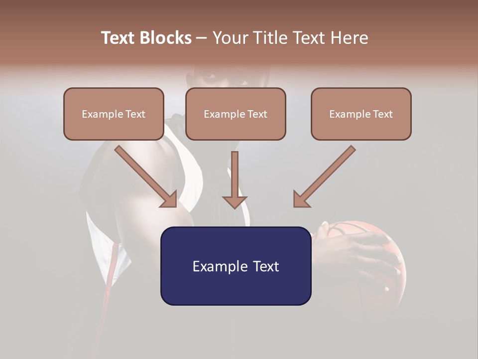 Player Man Human PowerPoint Template