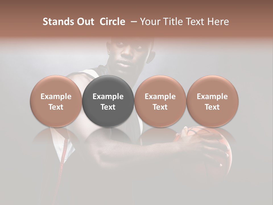 Player Man Human PowerPoint Template