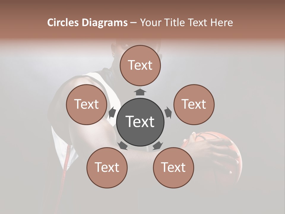 Player Man Human PowerPoint Template