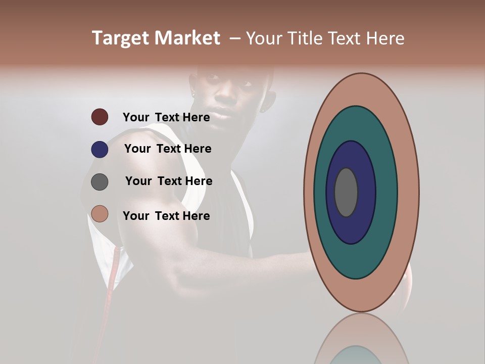 Player Man Human PowerPoint Template