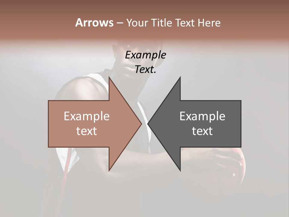Player Man Human PowerPoint Template