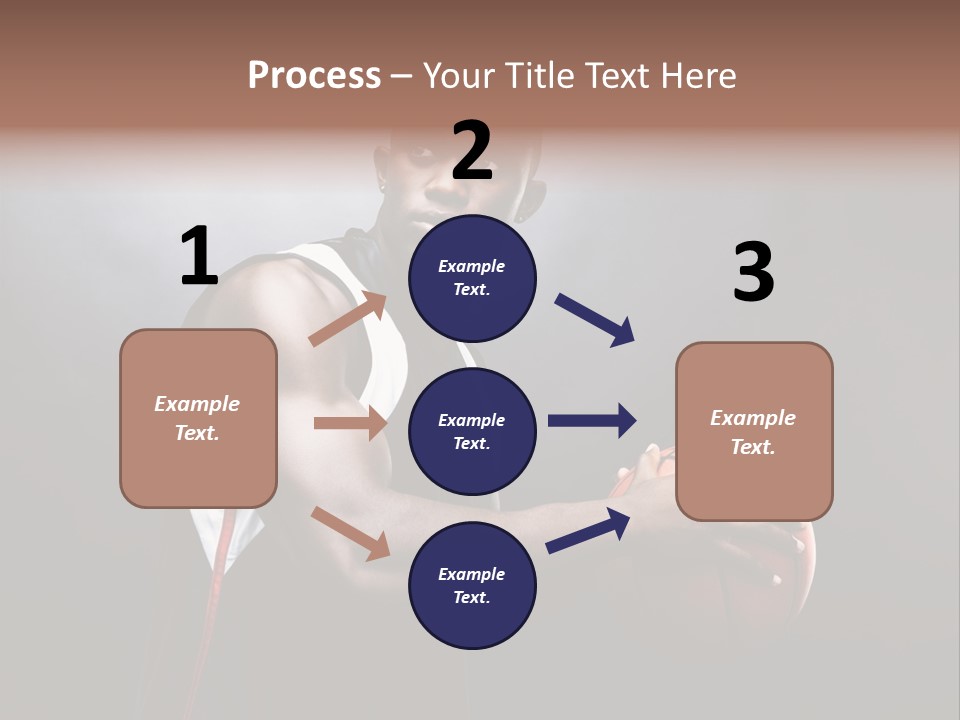 Player Man Human PowerPoint Template