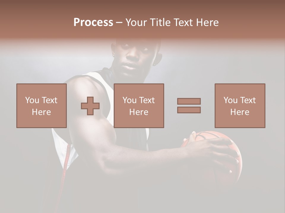 Player Man Human PowerPoint Template