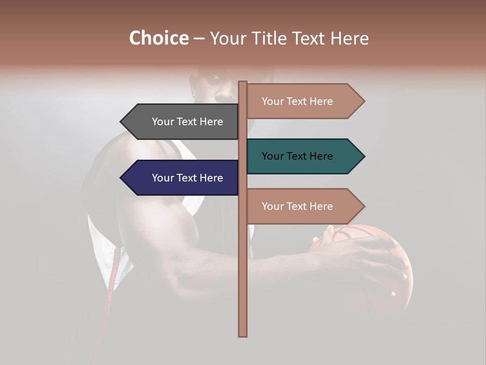 Player Man Human PowerPoint Template