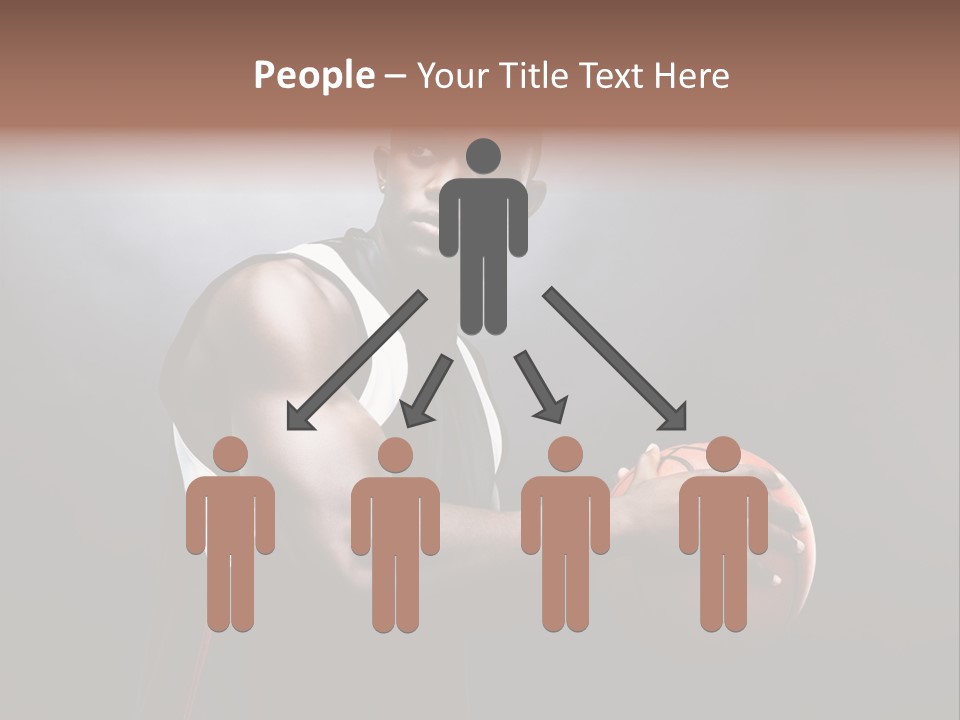 Player Man Human PowerPoint Template