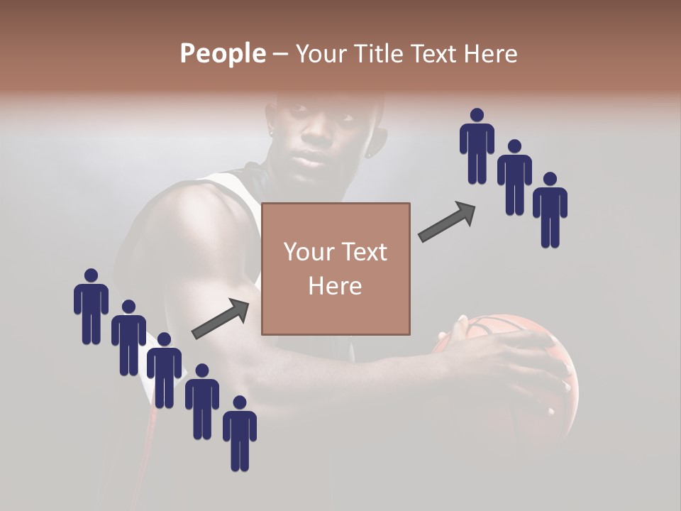Player Man Human PowerPoint Template