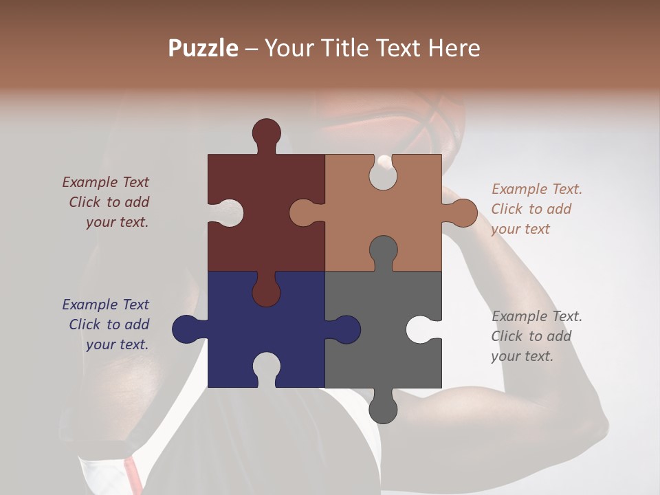 Looking Basket Trainer PowerPoint Template