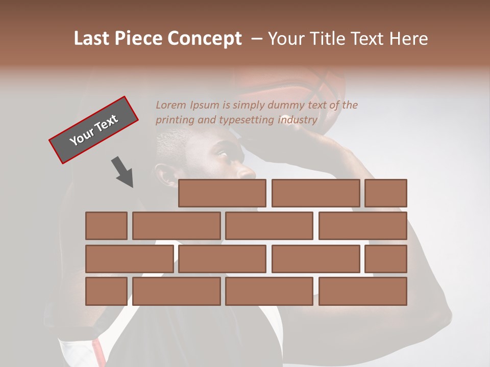 Looking Basket Trainer PowerPoint Template