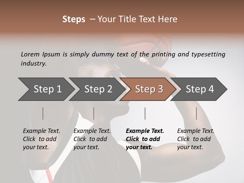 Looking Basket Trainer PowerPoint Template