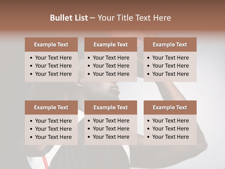 Looking Basket Trainer PowerPoint Template