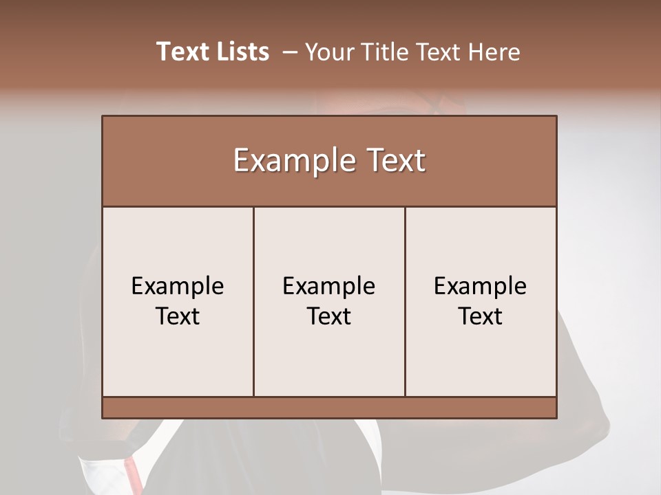 Looking Basket Trainer PowerPoint Template