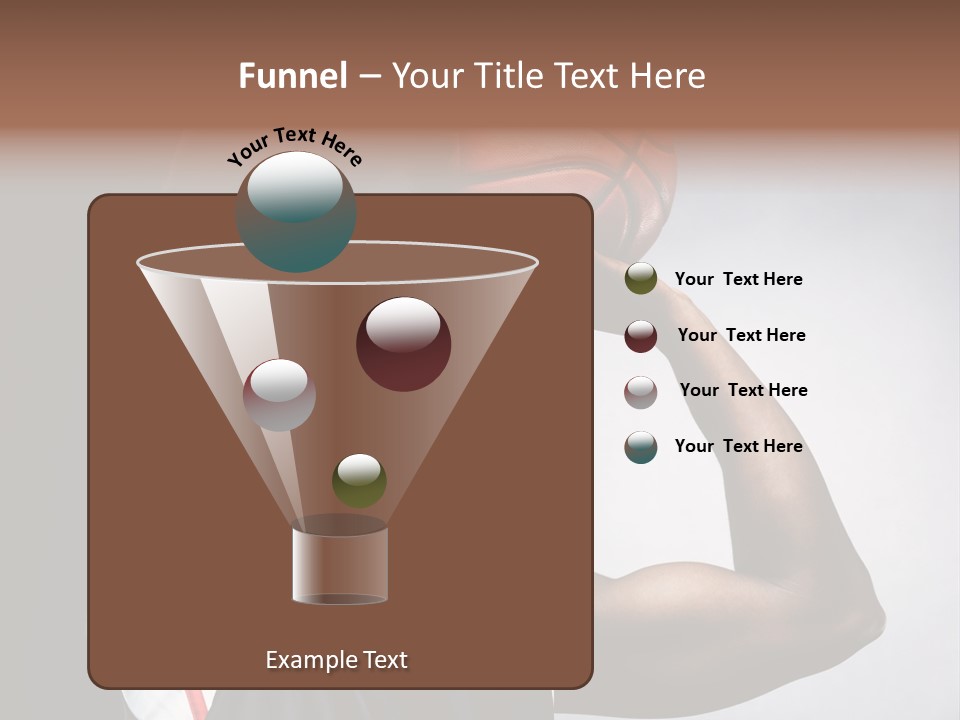 Looking Basket Trainer PowerPoint Template