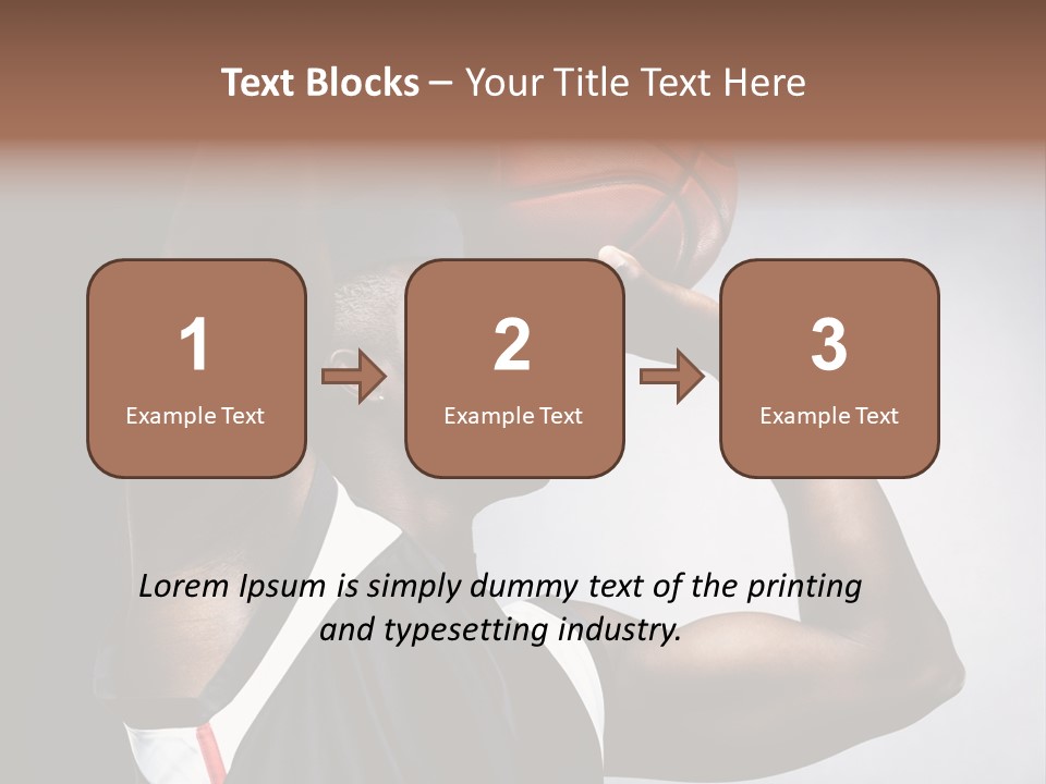 Looking Basket Trainer PowerPoint Template