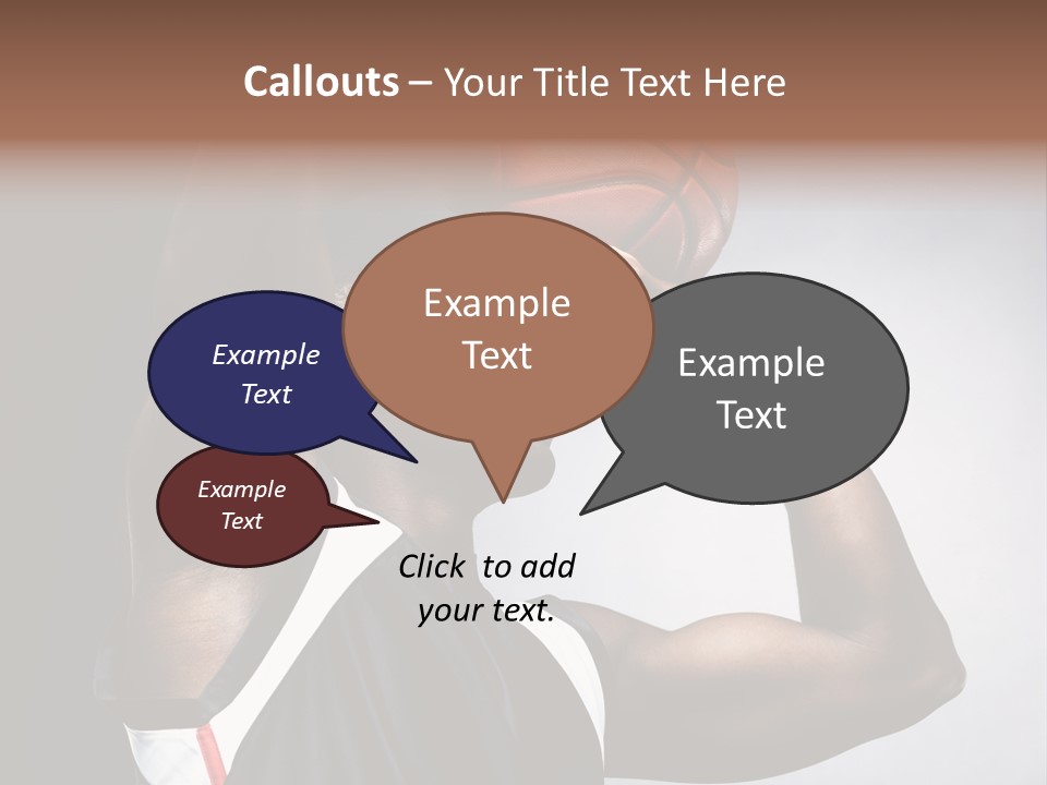 Looking Basket Trainer PowerPoint Template