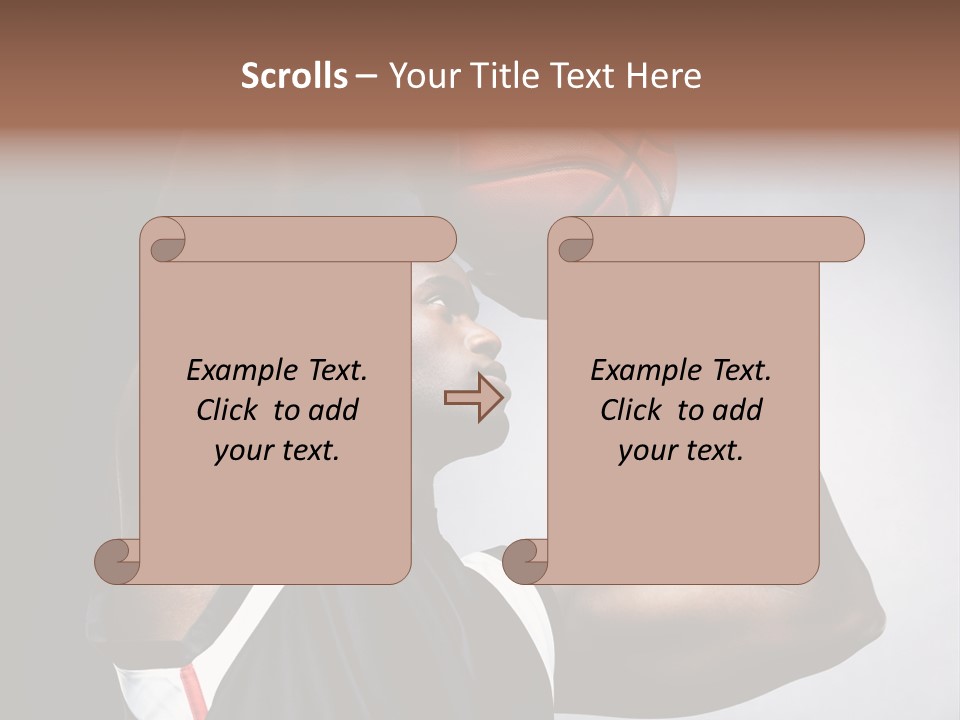 Looking Basket Trainer PowerPoint Template