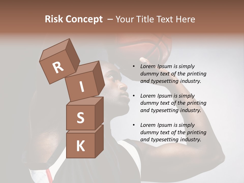 Looking Basket Trainer PowerPoint Template