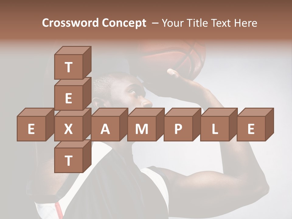 Looking Basket Trainer PowerPoint Template