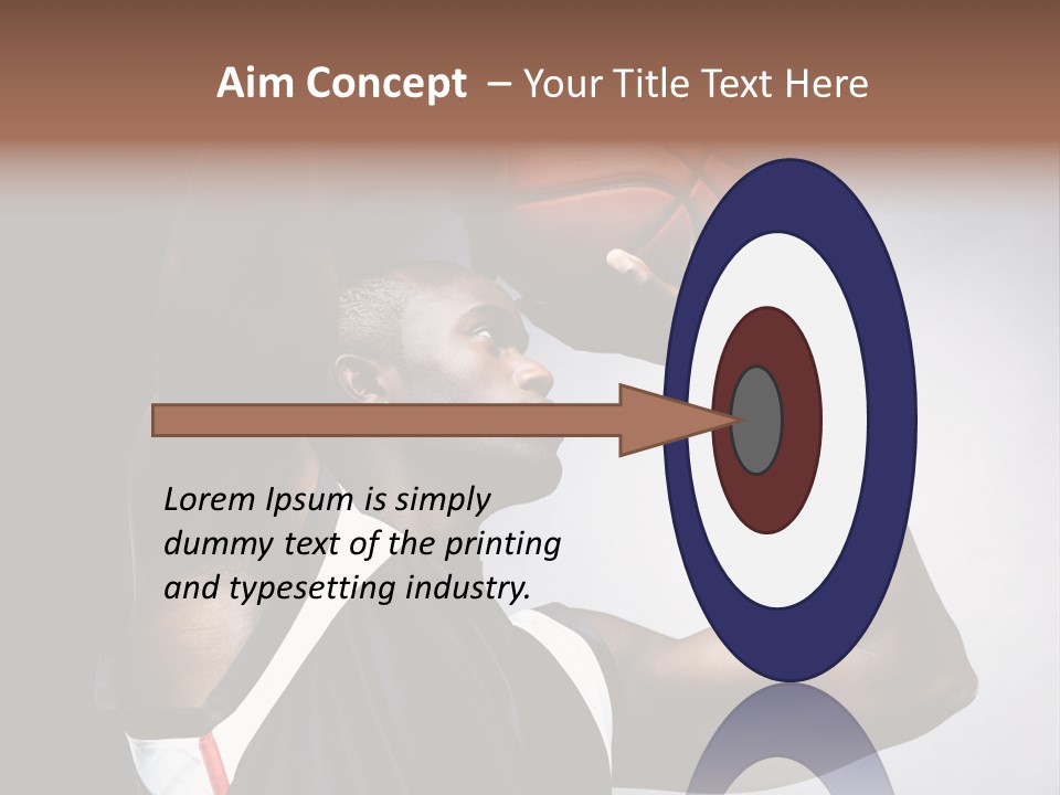 Looking Basket Trainer PowerPoint Template