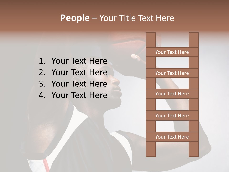 Looking Basket Trainer PowerPoint Template