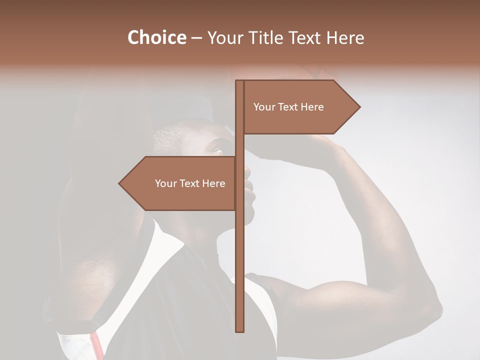 Looking Basket Trainer PowerPoint Template