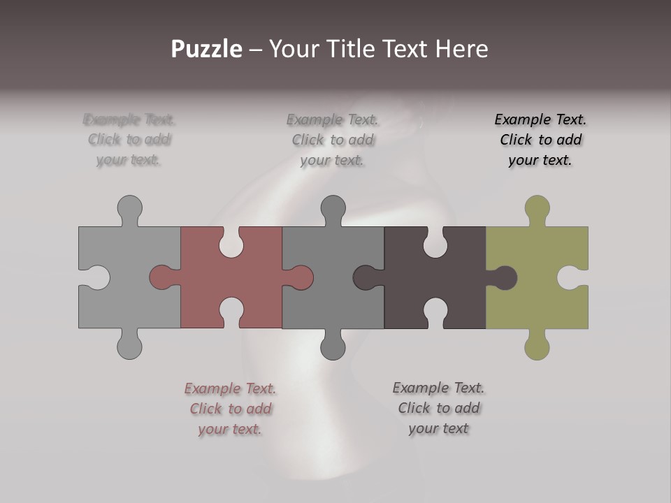 Dark Body Skin PowerPoint Template