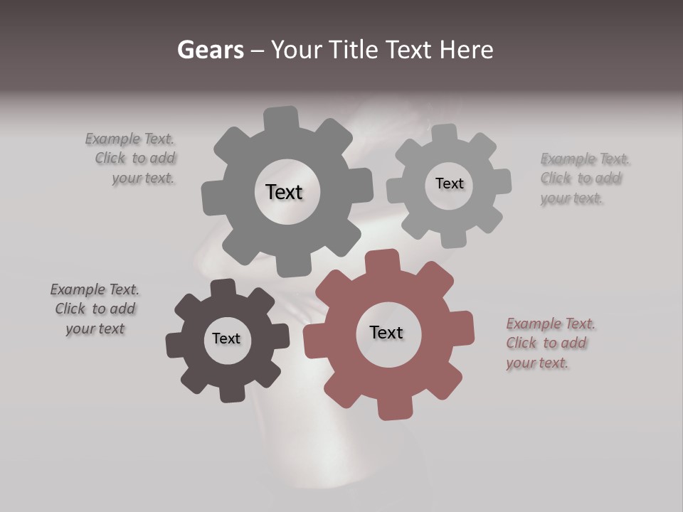 Dark Body Skin PowerPoint Template