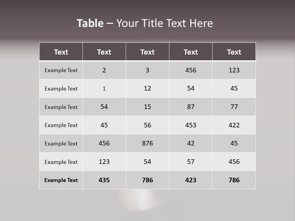 Dark Body Skin PowerPoint Template