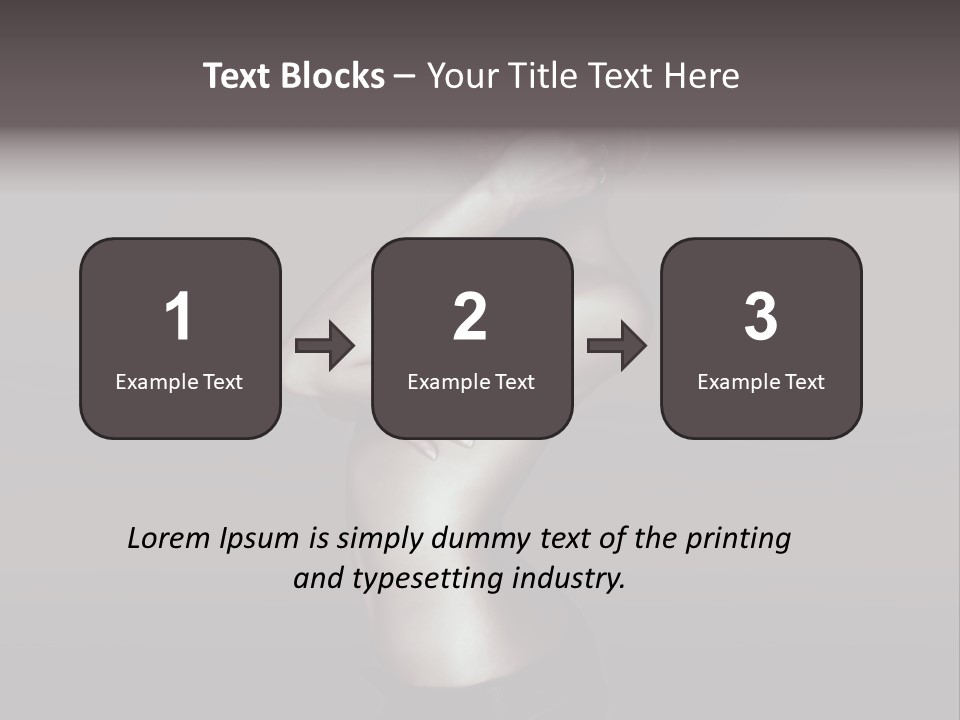 Dark Body Skin PowerPoint Template