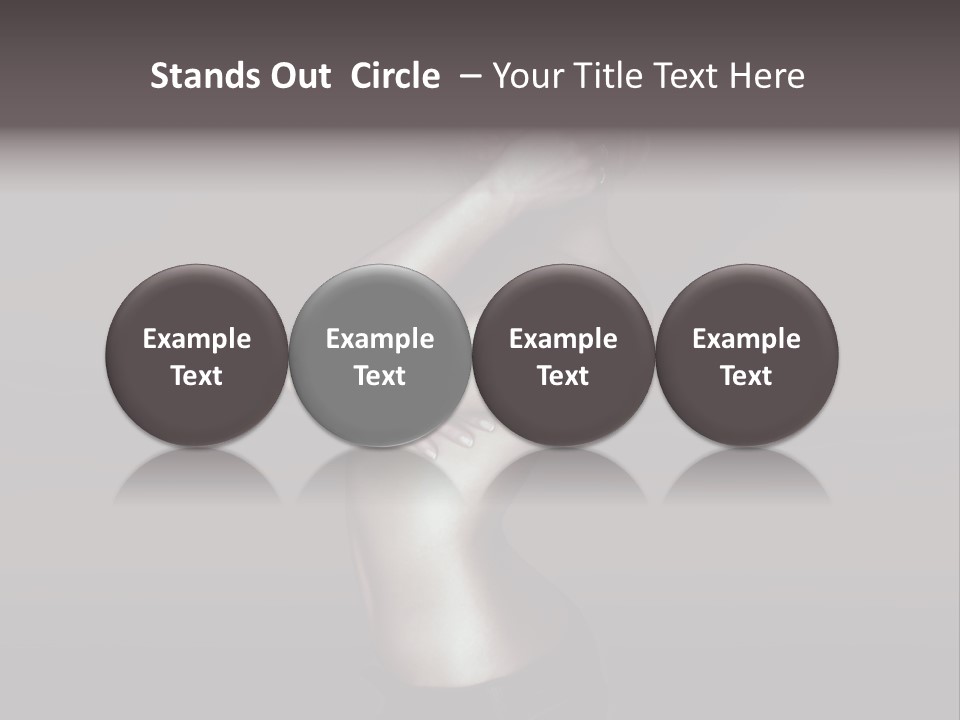 Dark Body Skin PowerPoint Template