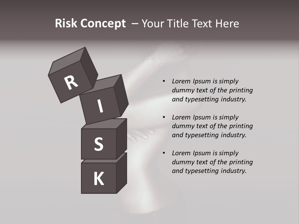 Dark Body Skin PowerPoint Template