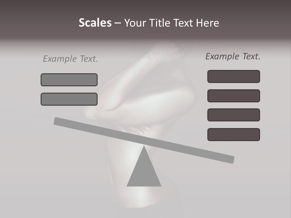 Dark Body Skin PowerPoint Template