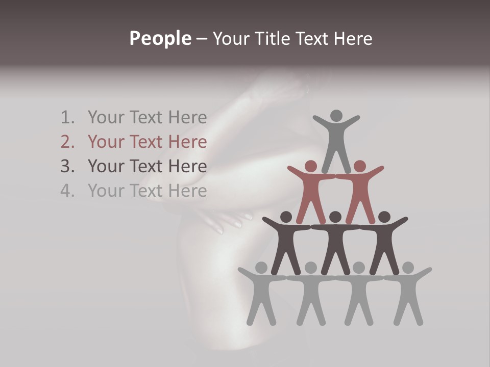 Dark Body Skin PowerPoint Template