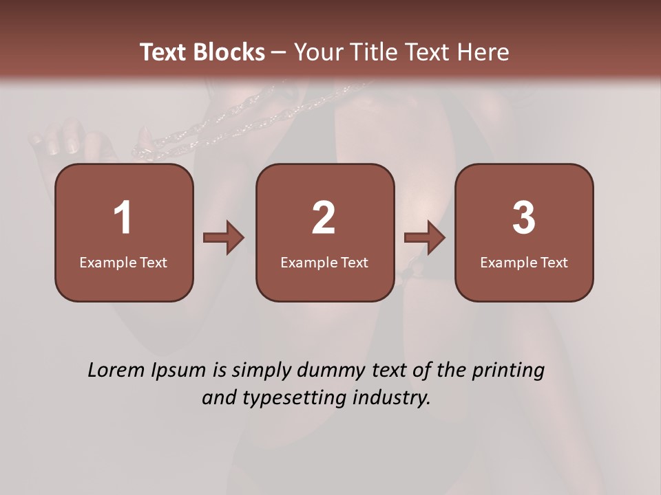 Beauty Girl Suggestive PowerPoint Template