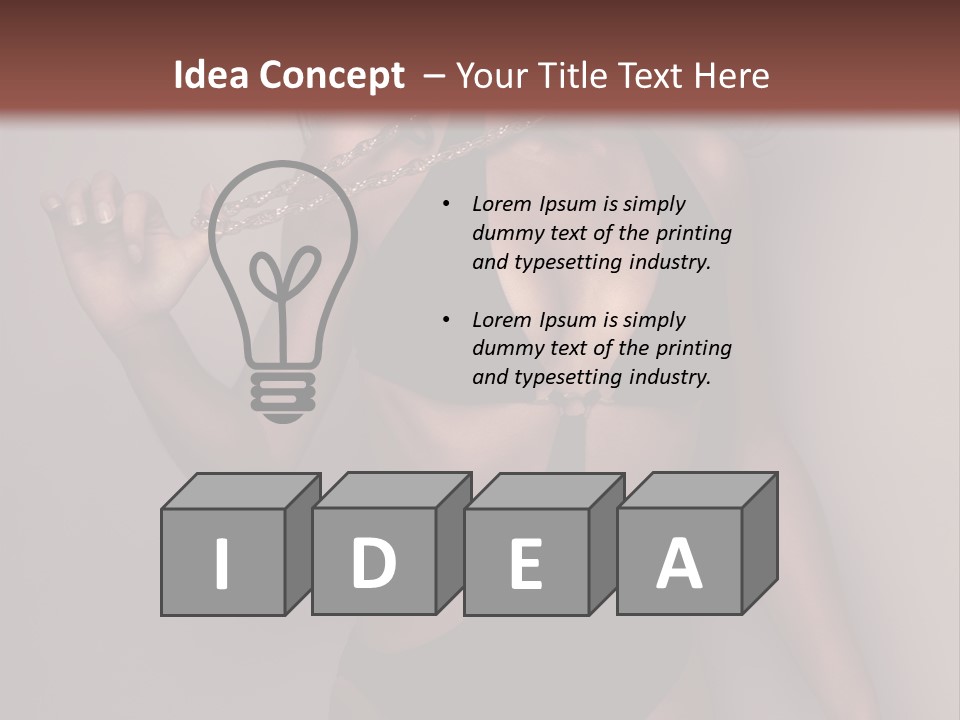 Beauty Girl Suggestive PowerPoint Template