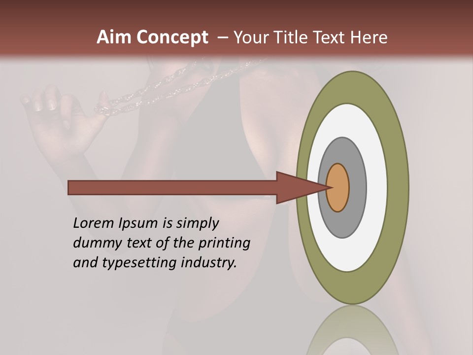 Beauty Girl Suggestive PowerPoint Template