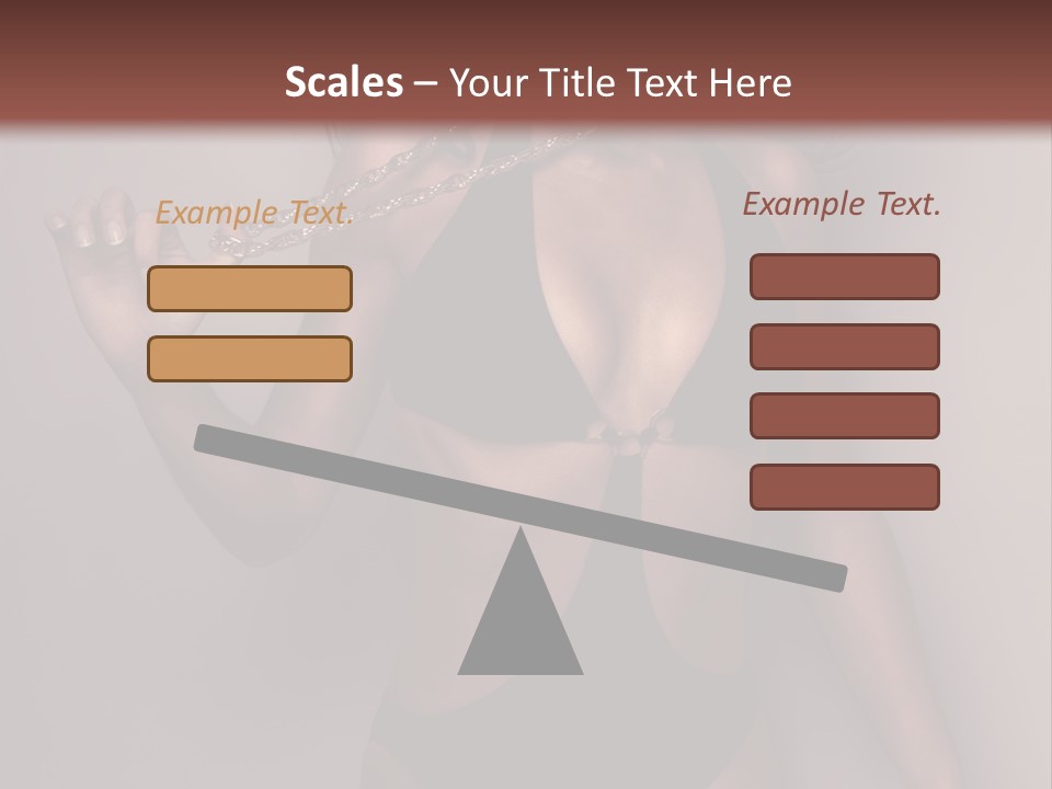 Beauty Girl Suggestive PowerPoint Template