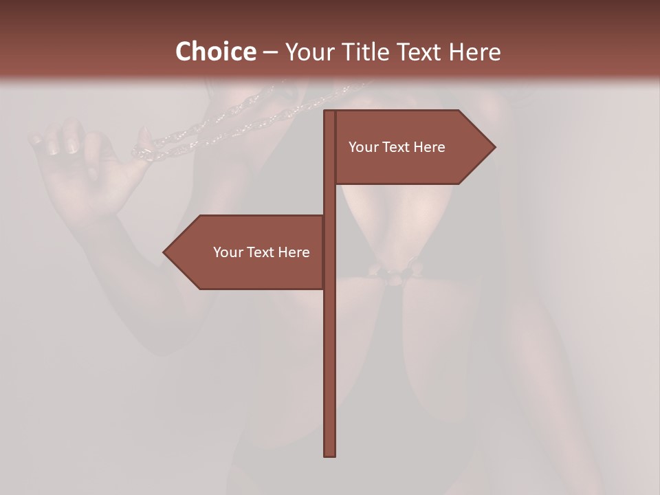 Beauty Girl Suggestive PowerPoint Template