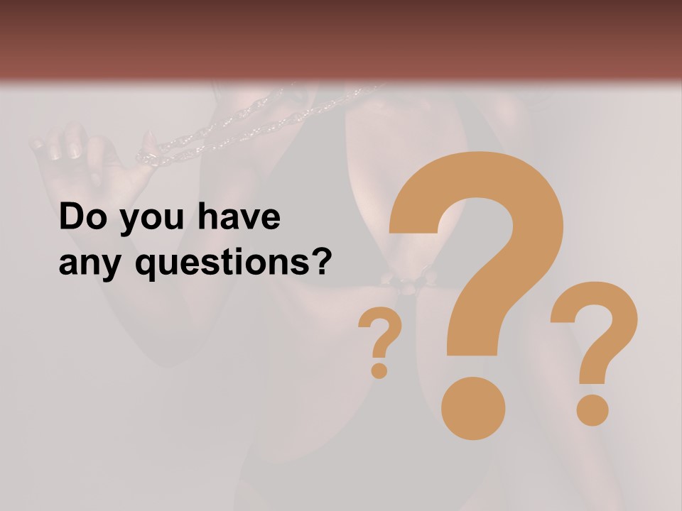 Beauty Girl Suggestive PowerPoint Template