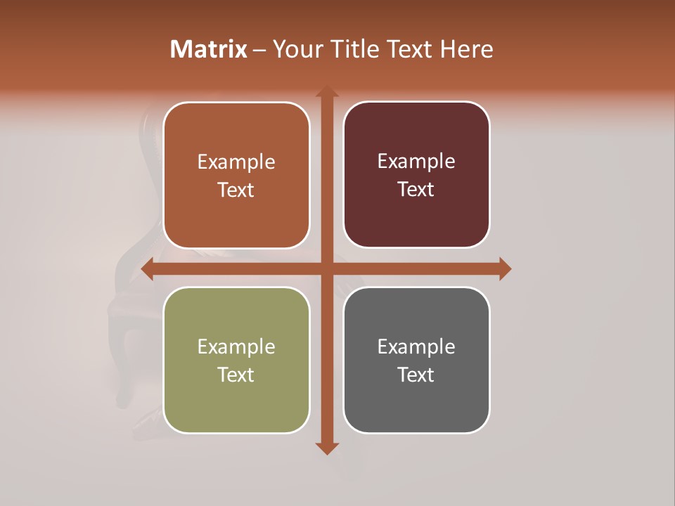 Darkness Curves Ballet PowerPoint Template