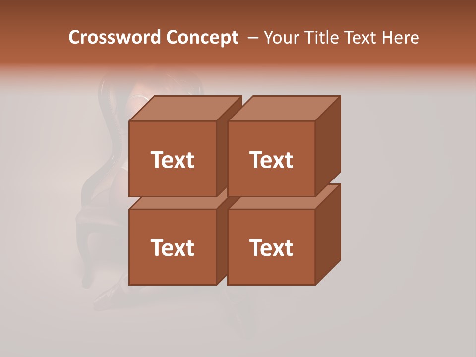 Darkness Curves Ballet PowerPoint Template