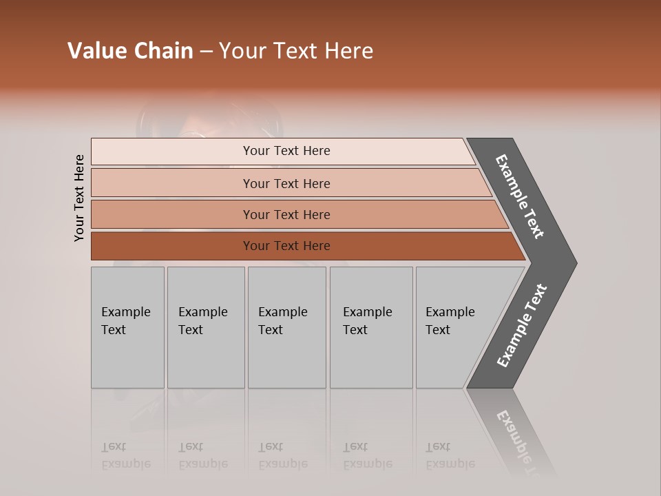 Darkness Curves Ballet PowerPoint Template