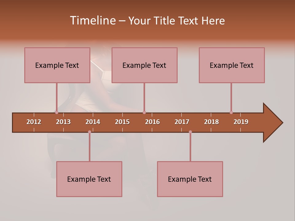 Darkness Curves Ballet PowerPoint Template