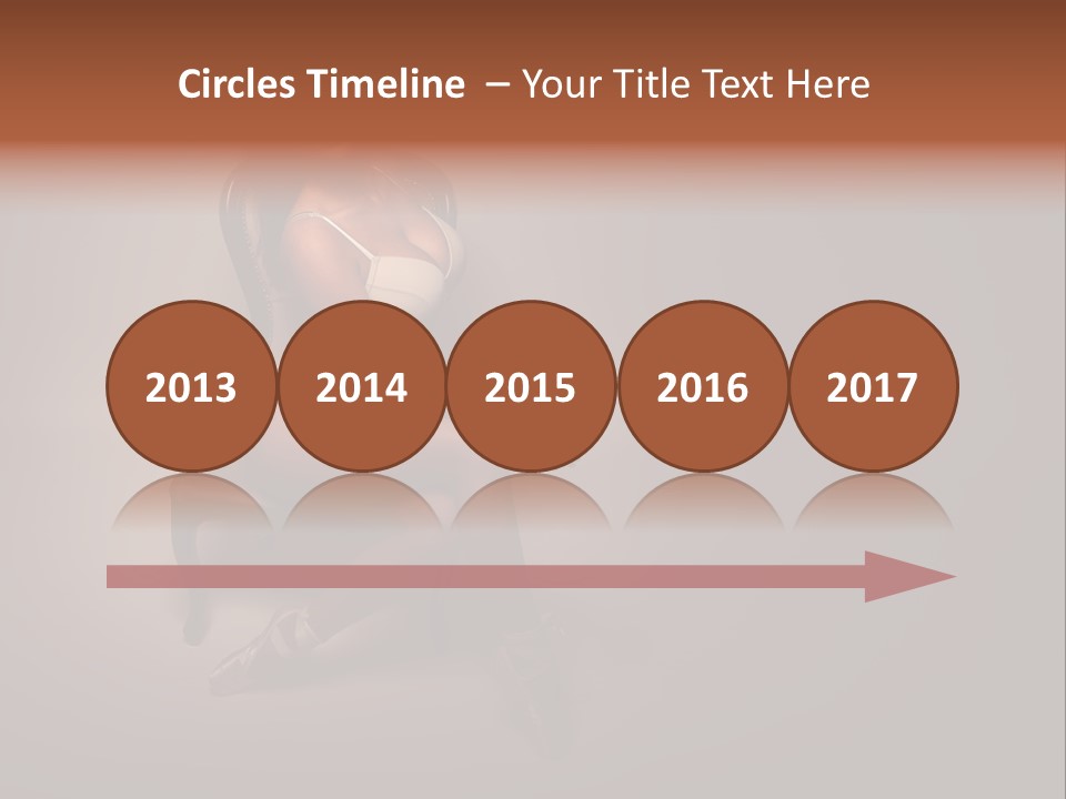 Darkness Curves Ballet PowerPoint Template