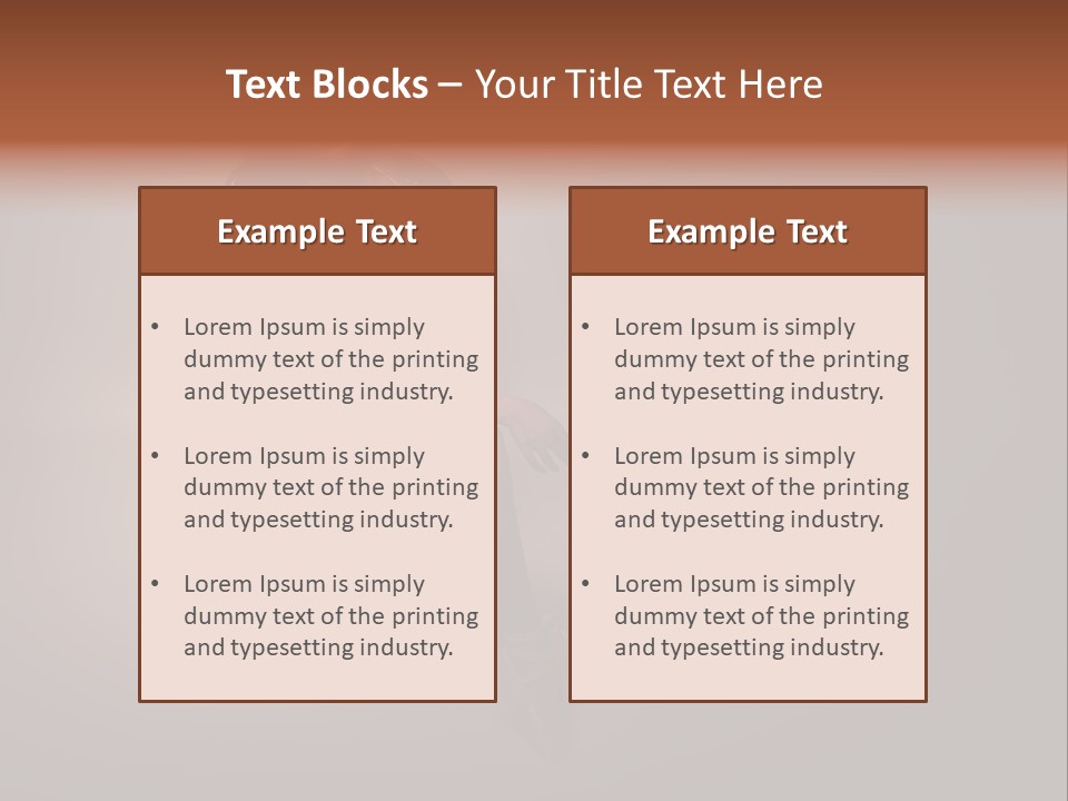 Darkness Curves Ballet PowerPoint Template